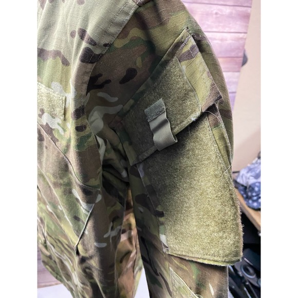 Men's PROPPER Military Coat Jacket, Green Pockets Size M/R Long Sleeve, NWOT - Picture 5 of 11